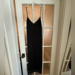 Zara pin striped maxi